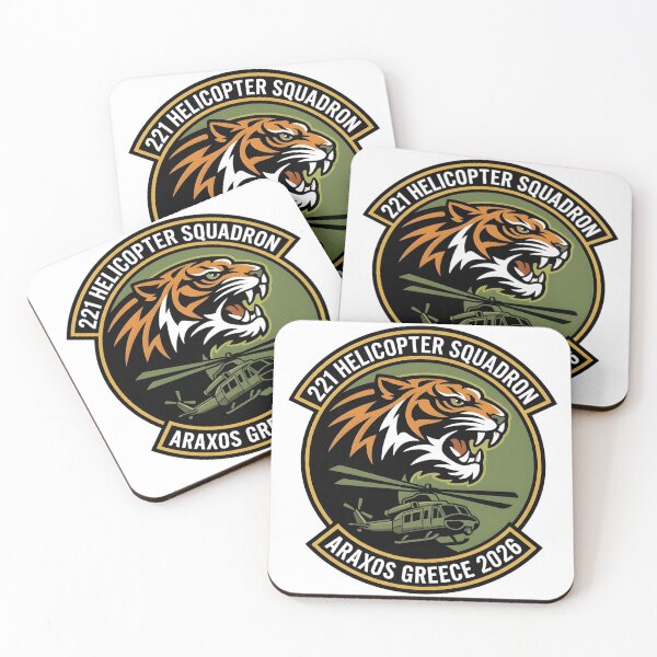Item preview, 221 Helicopter Squadron Araxos Greece 2026 Emblem designed and sold by CharlieDesings.