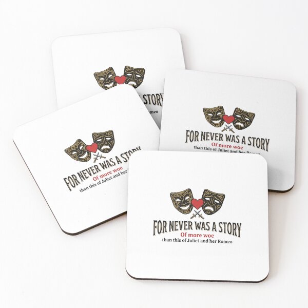 Item preview, Romeo and Juliet For Never Was A Story Of More Woe Quote designed and sold by Fenay Designs.