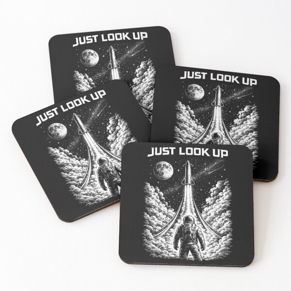 Item preview, JUST LOOK UP – Premium Space Streetwear Design designed and sold by DeepSkyPrints.