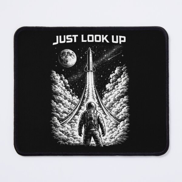 Item preview, JUST LOOK UP – Premium Space Streetwear Design designed and sold by DeepSkyPrints.