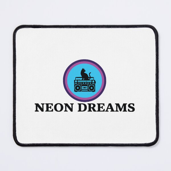 Item preview, Neon Dreams - Vintage Boombox & Cat Retro 80s Graphic designed and sold by ArcApparel2020.