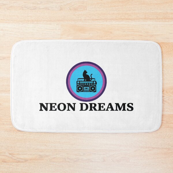 Item preview, Neon Dreams - Vintage Boombox & Cat Retro 80s Graphic designed and sold by ArcApparel2020.