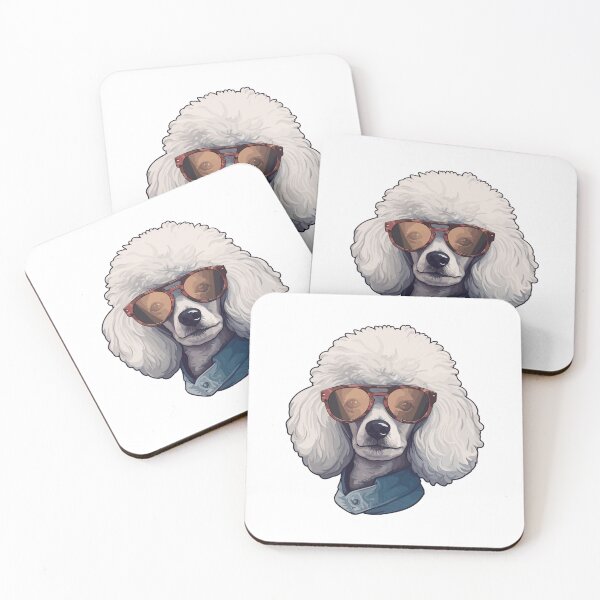 Item preview, Cool Poodle With Stylish Sunglasses designed and sold by IN Tales.