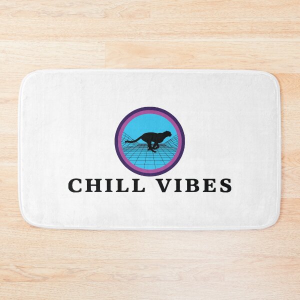 Item preview, Chill Vibes - Synthwave Grid & Fast Cheetah Silhouette designed and sold by ArcApparel2020.