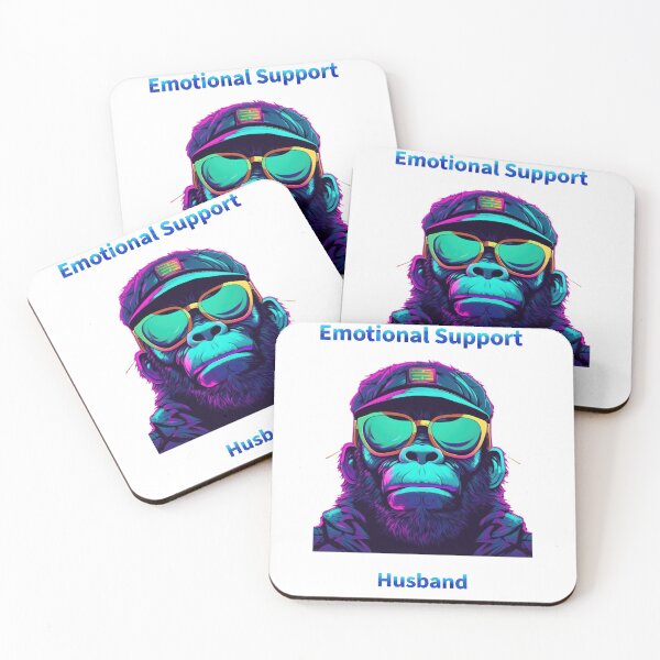 Item preview, Emotional Support Husband designed and sold by CarpentersPlace.