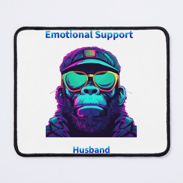 Item preview, Emotional Support Husband designed and sold by CarpentersPlace.