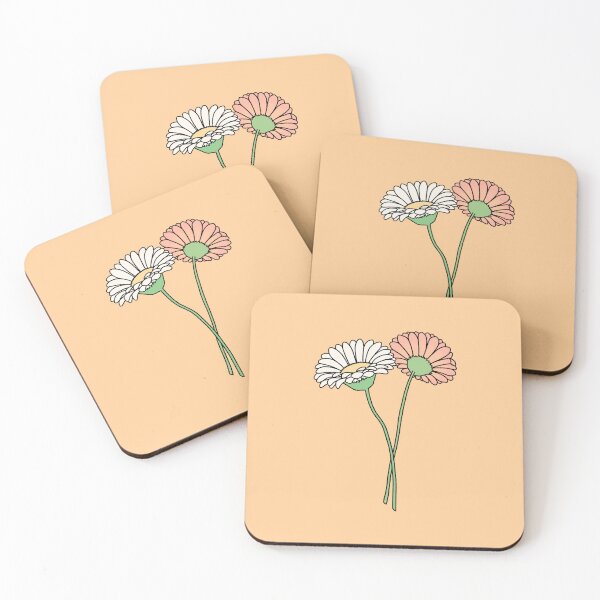Item preview, Two Colorful Gerbera Flowers with Crossed Stems designed and sold by ubborn.