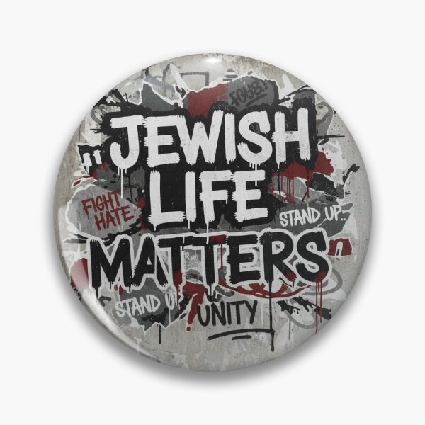Item preview, Jewish Life Matters Statement designed and sold by Fenomena Designs.