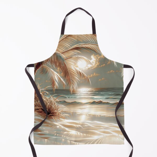 Item preview, Vintage Tropical Ocean Sunset designed and sold by MargaretWiktor.