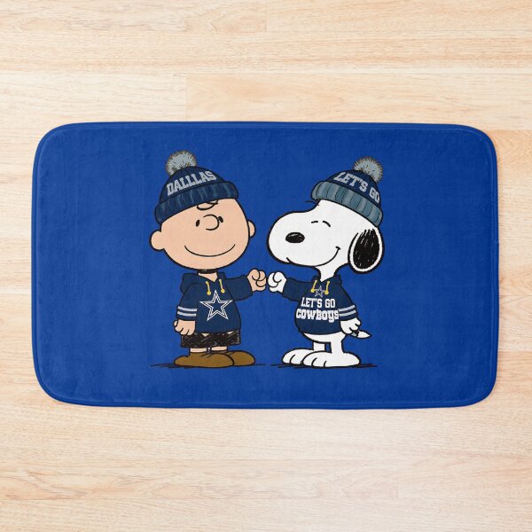 Item preview, Charlie Brown And Snoopy NFL Dallas Cowboys Football designed and sold by Peggy D Schafer.