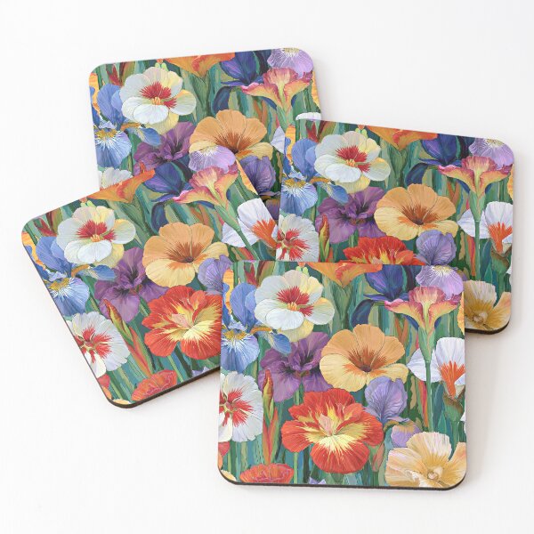 Item preview, Wildflower Wall Art, Colorful Floral Print designed and sold by Artistic Gift Print.