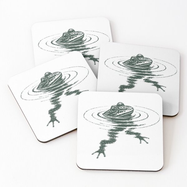 Item preview, Quiet Mind Frog Vintage Sketch designed and sold by Spyshirt.