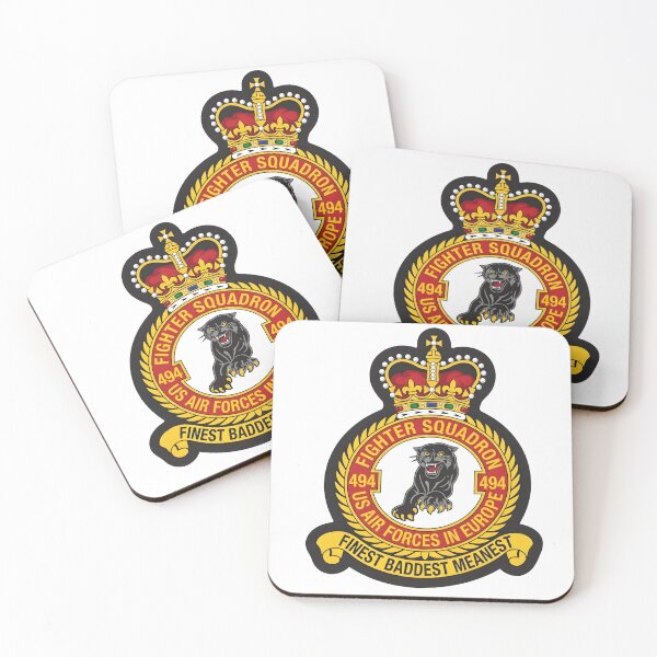Item preview, 494th Fighter Squadron "Panthers" Crest Emblem designed and sold by CharlieDesings.
