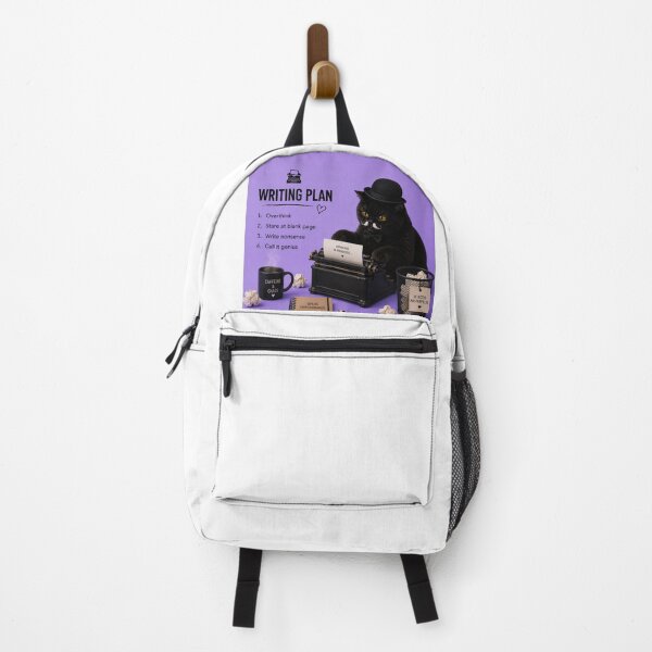 Item preview, Writing Plan Writer Cat designed and sold by LovelyCatGalaxy.
