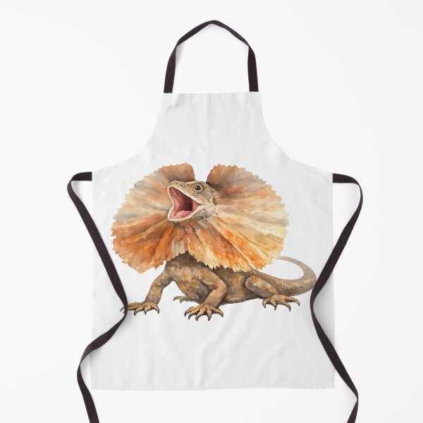 Item preview, Frill-Necked Lizard Watercolour designed and sold by Jaruart.