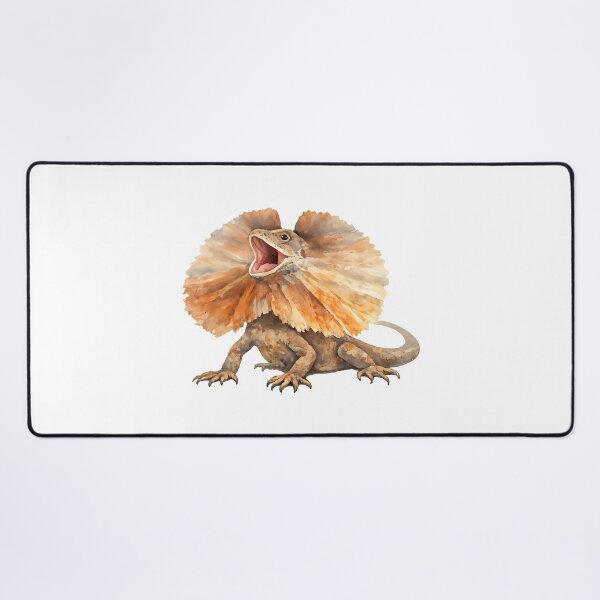 Item preview, Frill-Necked Lizard Watercolour designed and sold by Jaruart.