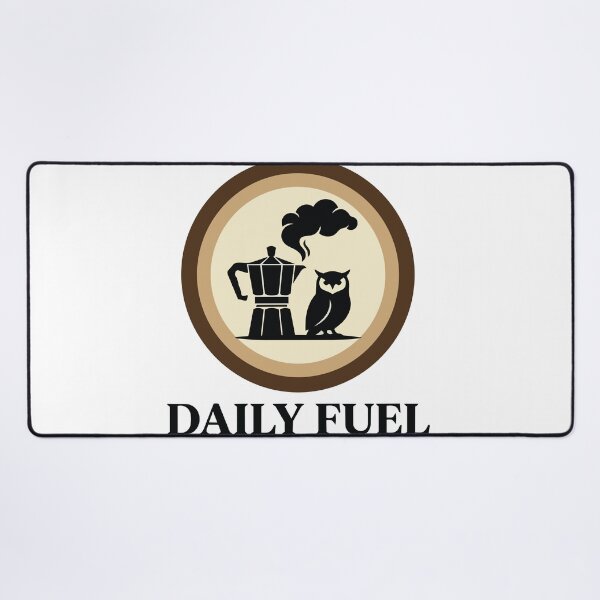 Item preview, Daily Fuel - Retro Moka Pot & Owl Morning Graphic designed and sold by ArcApparel2020.
