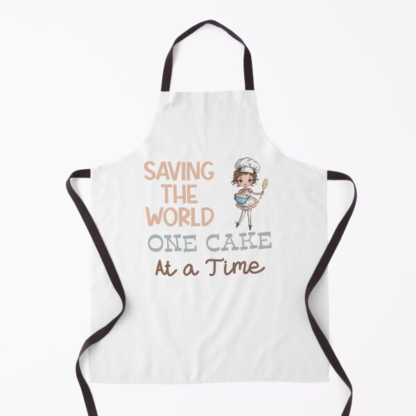 Item preview, Saving The World One Cake At A Time designed and sold by MyMysTShirts.