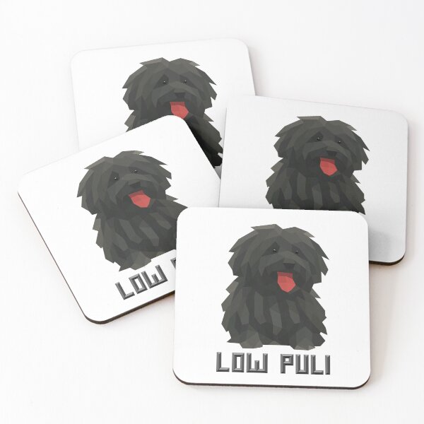 Item preview, Low Puli (low-poly puli puppy) designed and sold by tentihandmade.