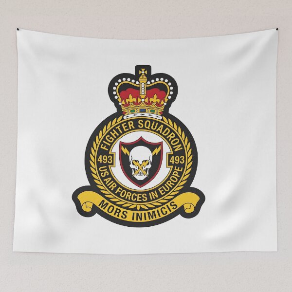 Item preview, 493rd Fighter Squadron "Grim Reapers" Crest Emblem designed and sold by CharlieDesings.
