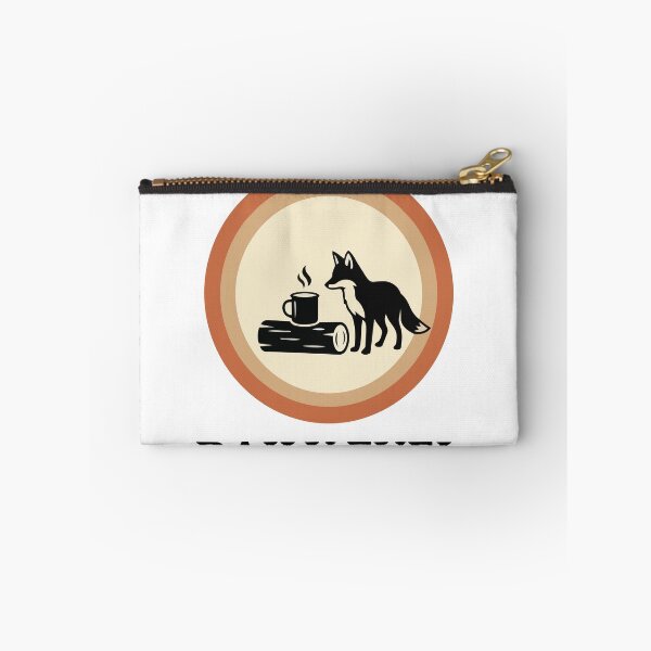 Item preview, Daily Fuel - Wild Fox & Camp Coffee Circle Design designed and sold by ArcApparel2020.