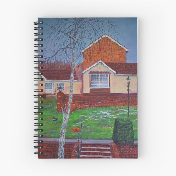 Item preview, Oil Painting - Cedar Court. Bishop's Stortford 30 x 70 cm designed and sold by Igor Pozdnyakov.