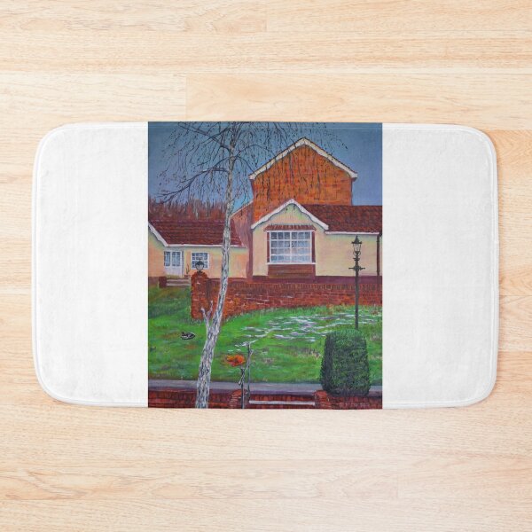 Item preview, Oil Painting - Cedar Court. Bishop's Stortford 30 x 70 cm designed and sold by Igor Pozdnyakov.