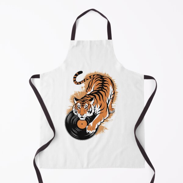 Item preview, Rock Tiger and Vinyl Record Power - World Music Day designed and sold by Art-Arcade6.