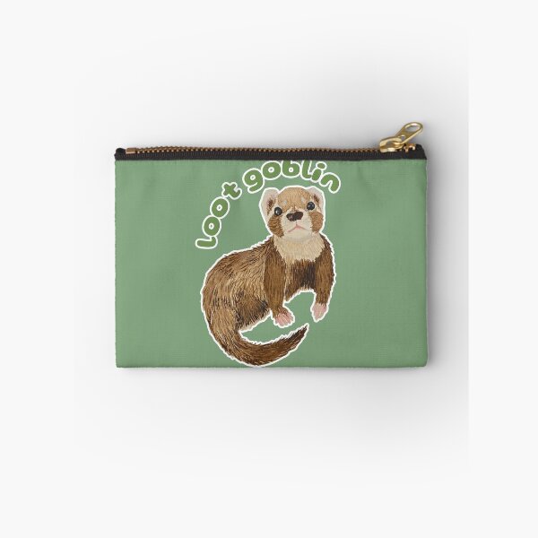 Item preview, Loot Goblin Bramble the Ferret designed and sold by Blackberries & Moss.