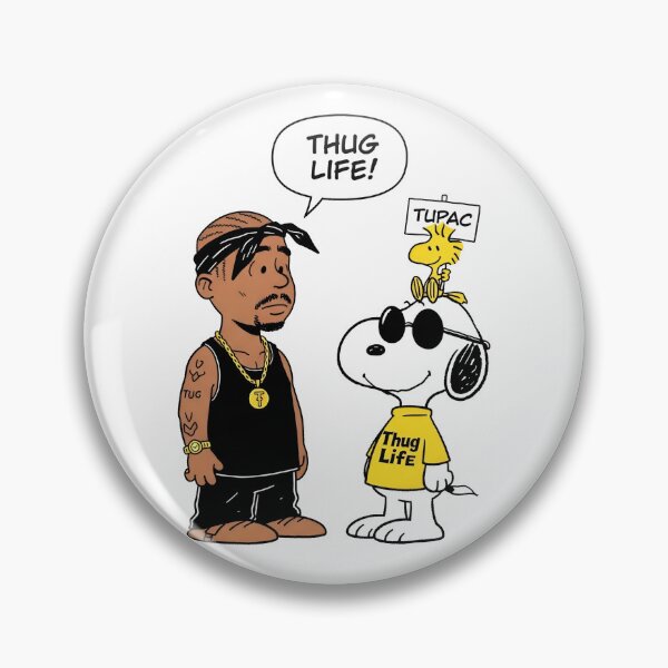 Item preview, Tupac x Snoopy Thug Life designed and sold by Peggy D Schafer.