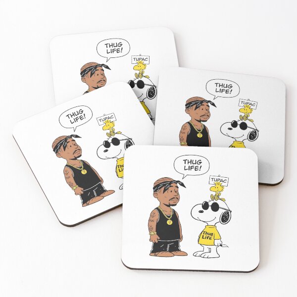 Item preview, Tupac x Snoopy Thug Life designed and sold by Peggy D Schafer.