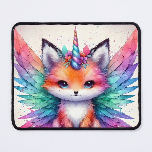 Item preview, Unicorn Fox, Ai Generated Art designed and sold by ACC .