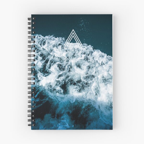 Item preview, Minimalist Journal - Ocean Waves designed and sold by WriteAesthetics.