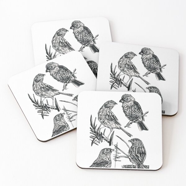 Item preview, Vinaceous rosefinch designed and sold by di-Vera-Rosati.