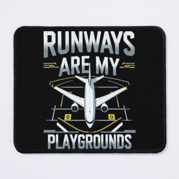 Item preview, Runways Are My Playgrounds Aviation Pilot Airplane Design designed and sold by philippo artworks.