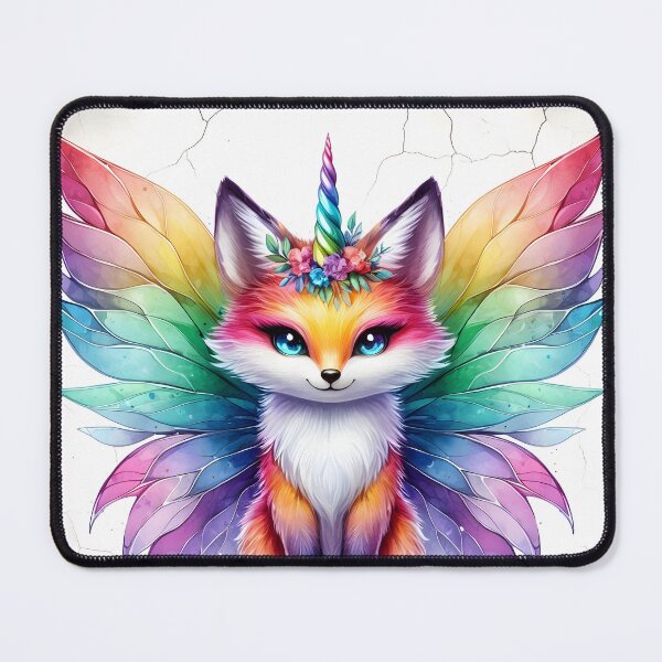Item preview, Unicorn Fox, Ai Generated Art designed and sold by ACC .