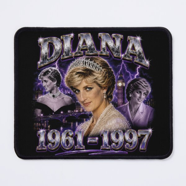 Item preview, Princess Diana - 90s Style Rap Tee Design designed and sold by AestheticNow.