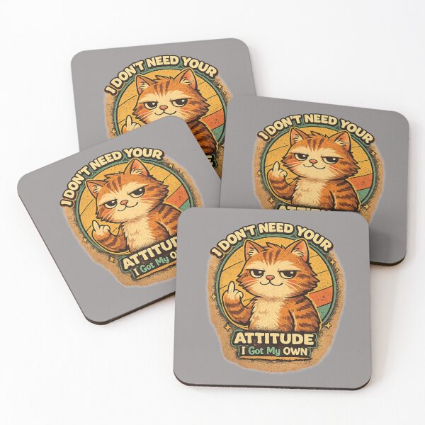 Item preview, I Got My Own” Funny Retro Vintage Tomcat Design designed and sold by johnnie2749.