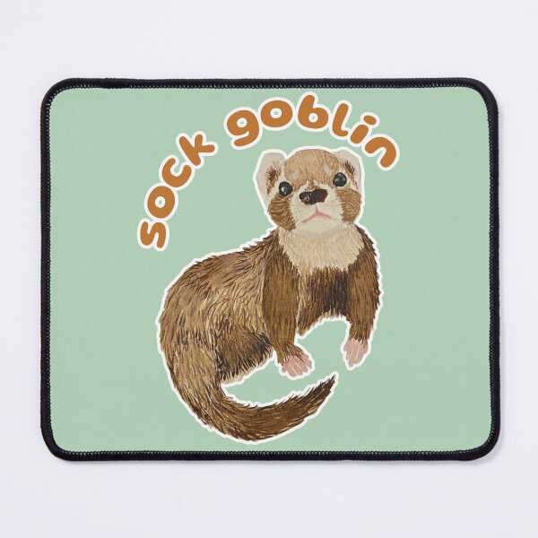 Item preview, Sock Goblin Bramble the Ferret designed and sold by Blackberries & Moss.