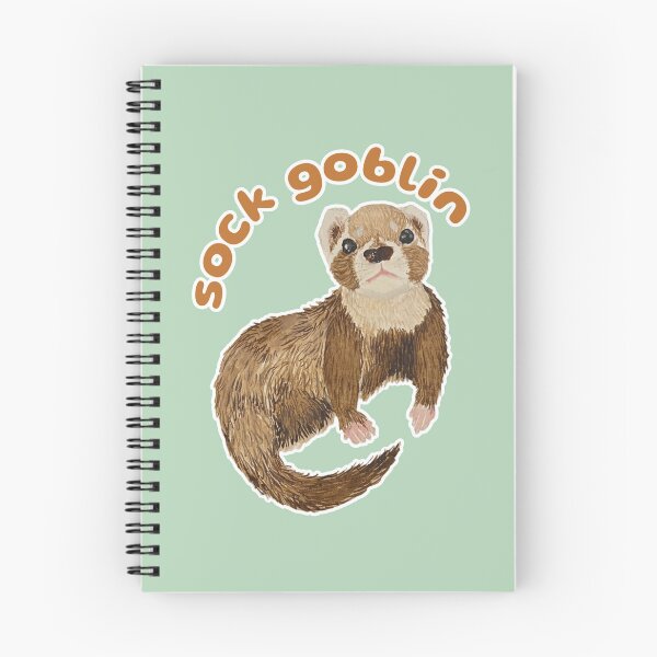 Item preview, Sock Goblin Bramble the Ferret designed and sold by Blackberries & Moss.