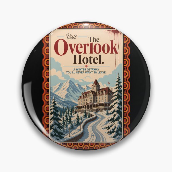 Item preview, The Overlook Hotel Winter Poster designed and sold by agearb.