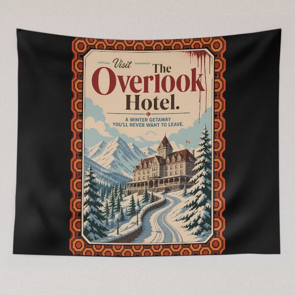 Item preview, The Overlook Hotel Winter Poster designed and sold by agearb.