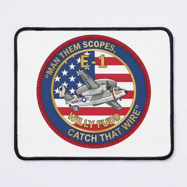 Item preview, E-1 Tracer "Willy Fudd" Commemorative Aviation Emblem designed and sold by CharlieDesings.