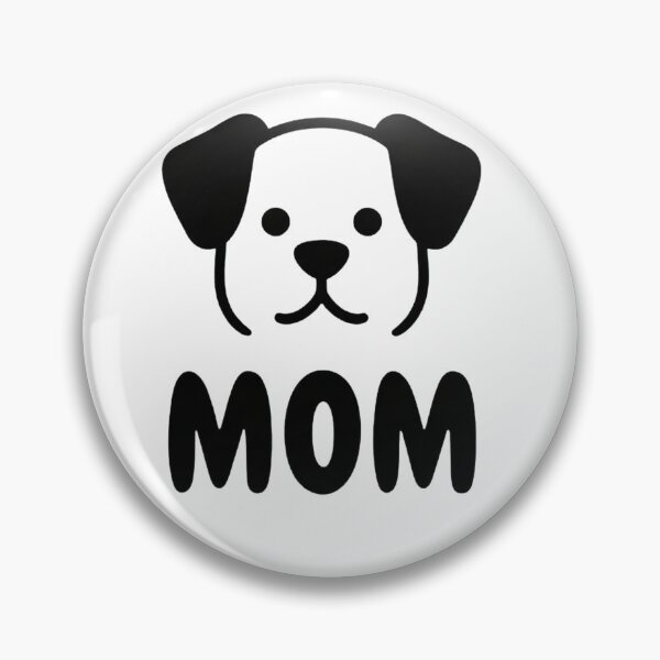 Item preview, Minimalist Dog Mom Outline – Cute Puppy Line Art Dog Mama Graphic designed and sold by NeonSketch Lab.