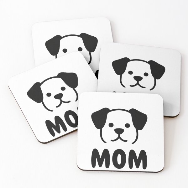 Item preview, Minimalist Dog Mom Outline – Cute Puppy Line Art Dog Mama Graphic designed and sold by NeonSketch Lab.
