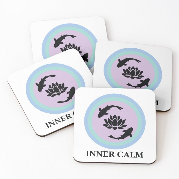Item preview, Inner Calm - Koi Fish & Lotus Zen Pond Graphic designed and sold by ArcApparel2020.