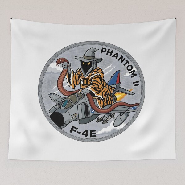 Item preview, F-4E Phantom II "The Spook" Tiger Meet Variant Emblem designed and sold by CharlieDesings.