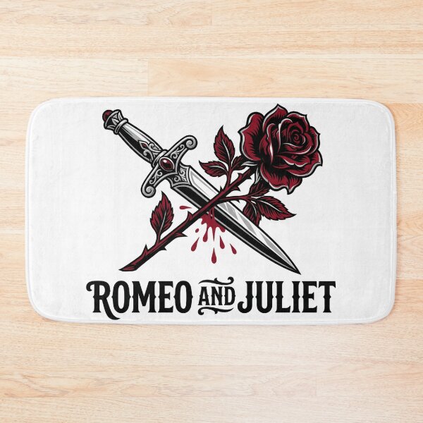 Item preview, Romeo and Juliet Dagger and Rose Gothic Design designed and sold by Fenay Designs.