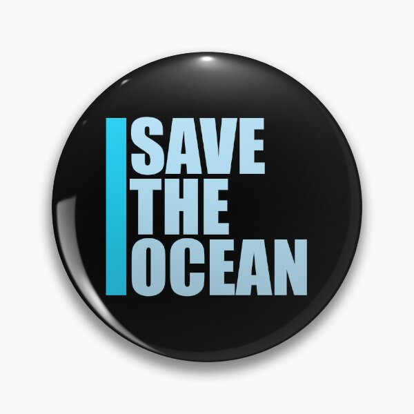 Item preview, Save The Ocean Bold Activist Environmental Statement designed and sold by shirt-o-mat.