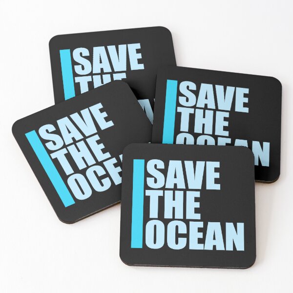 Item preview, Save The Ocean Bold Activist Environmental Statement designed and sold by shirt-o-mat.